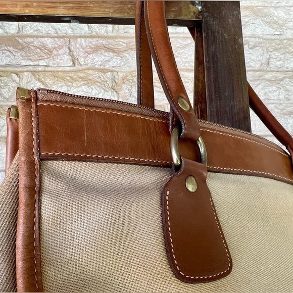 Beautiful 1980s No. 9 Gurkha canvas “Runabout” satchel Marley Hodgson - Picture 9 of 12